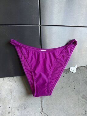 SHADE & SHORE Purple Bikini Bottoms Size XL (16) NEW NWT